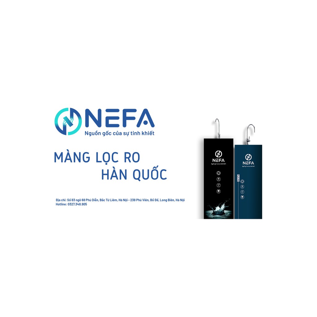 Máy lọc nước Nefa NF09T 10l [FREE SHIP],bảo hành 24 tháng, lõi lọc Ro 9 cấp