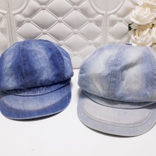 Mũ newsboy jean