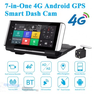 Camera hành trình Android 4G ADAS định vị dẫn đường