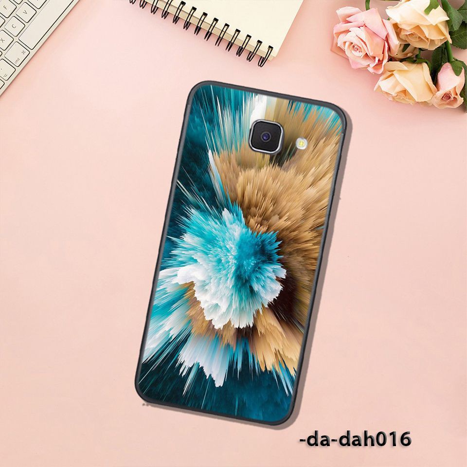 [ SIÊU KHUYẾN MẠI ]  Ốp lưng dẻo viền đen cho các dòng Samsung A5 2016 - A5 2017  in hình vân đá cực đẹp