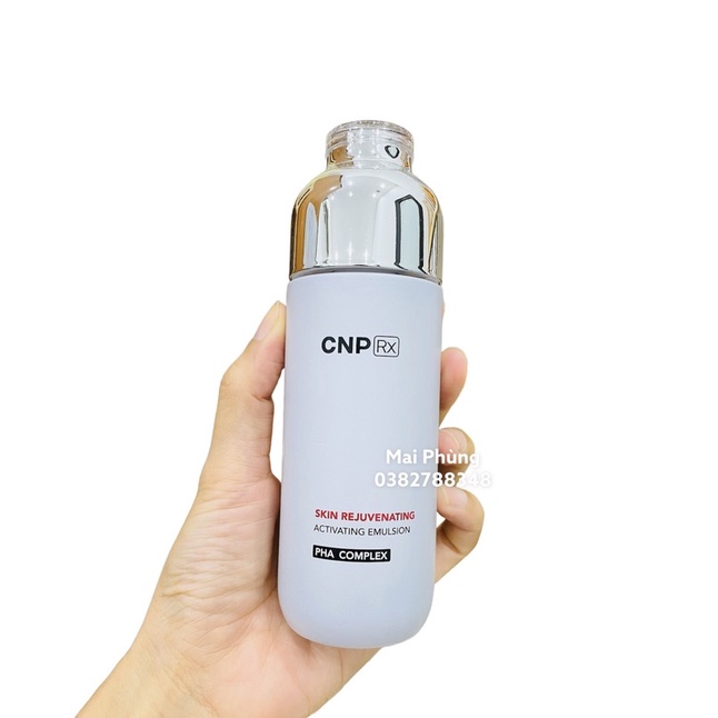 Chai sữa dưỡng trắng da CNP RX Rejuvenating Emulsion 100ml
