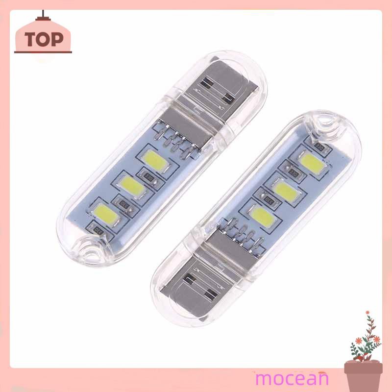 Bộ 2 Đèn Led Usb Mini Hình Chữ U Mocean