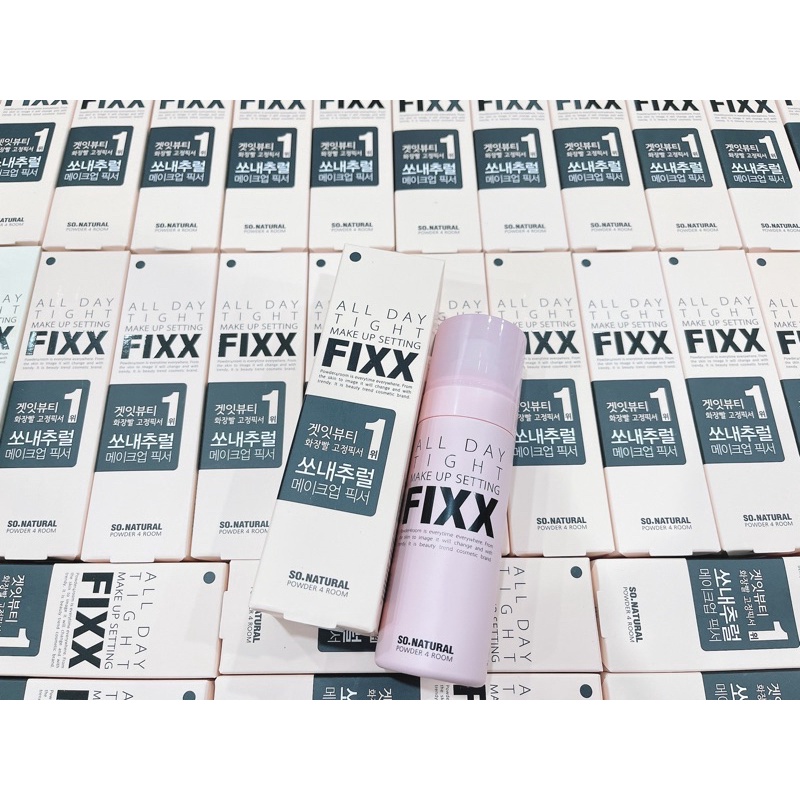 Xịt Khóa Nền Trang Điểm So Natural All Day Tight Make Up Setting Fixx 75ml l Nhập Khẩu Chính Hãng Hàn Quốc | BigBuy360 - bigbuy360.vn