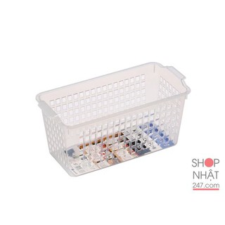 Giỏ nhựa đựng đồ Inomata cỡ nhỏ nội địa Nhật Bản