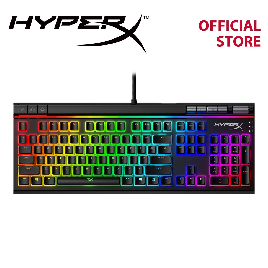 Bàn phím gaming Kingston HyperX Alloy Elite 2 – Mechanical Gaming Keyboard, HX Red-US_HKBE2X-1X-US/G