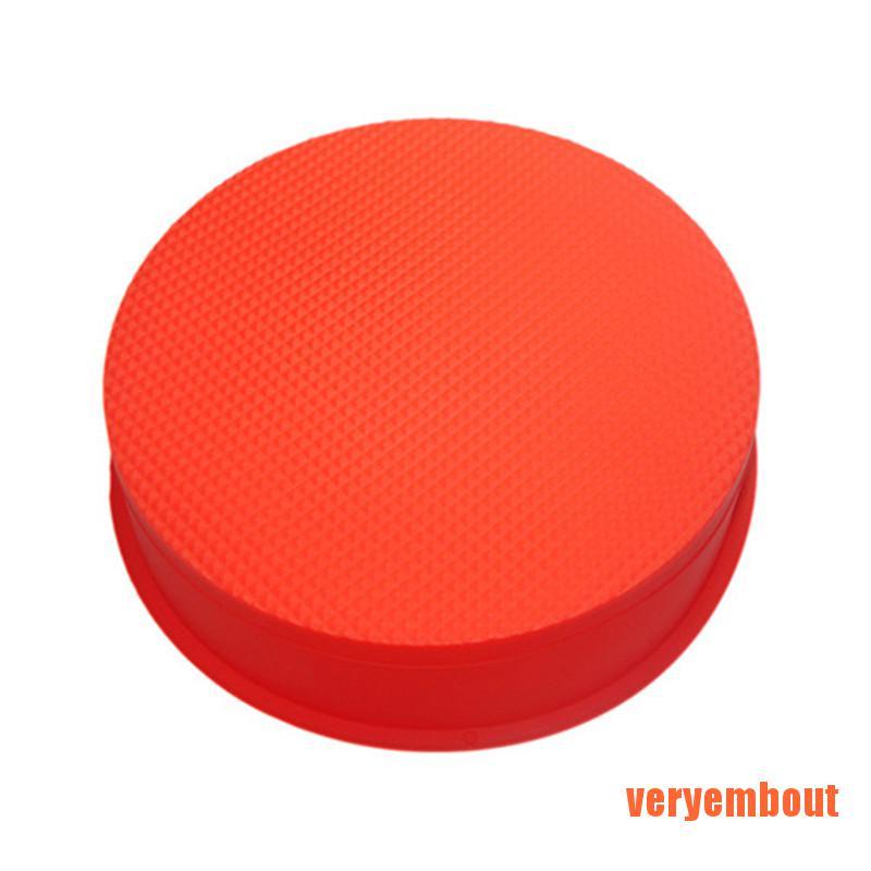 Khuôn Silicon Tròn 8 inch Nướng Bánh Màu Sắc