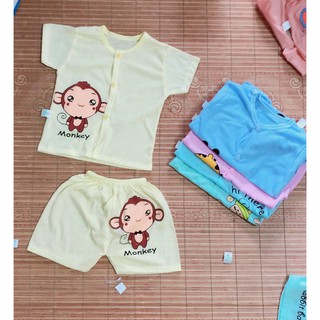 Khuya giữa - Sét 10 bộ quần áo mùa hè cho trẻ sơ sinh/ Hàng khuay giữa giành cho bé trai , bé gái
