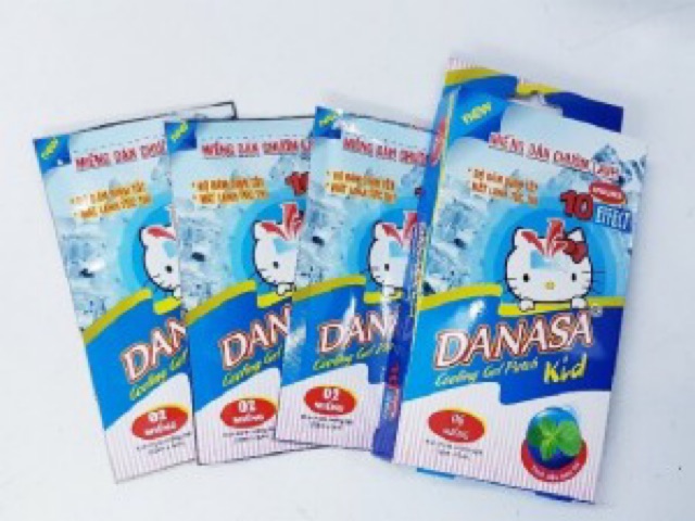 Miếng dán hạ sốt DANASA Kid bịch 2 miếng