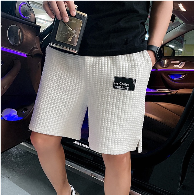 Quần ngắn ống rộng Màu Sắc Thời Trang Cho Nam