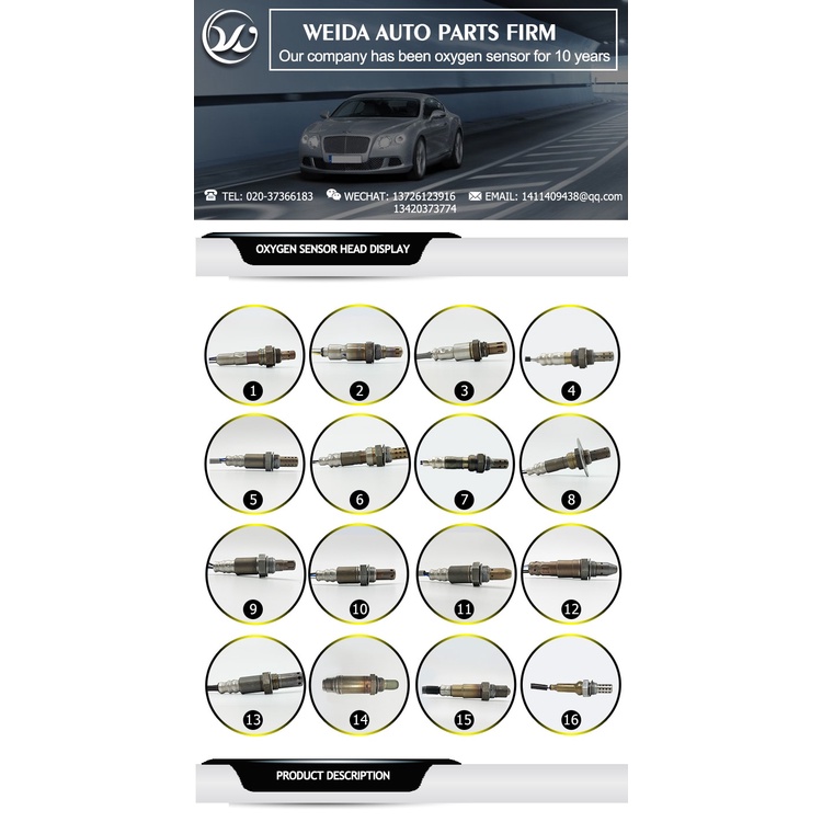 Bộ Cảm Biến Oxy Chuyên Dụng Cho MITSUBISHI GRANDIS 2.4 DOX-0349 2004153035 Mn183468