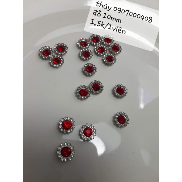 Hạt đá viền xoàn 10mm.
