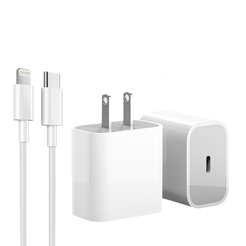 😍(PD 20W)(BH 12 tháng) Sạc Nhanh PD 20W USB-C To (Hỗ Trợ Công Suất Tối Đa IP12,13),Cáp Sạc Nhanh + Củ Sạc Nhanh