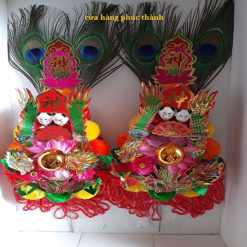 kim huê rồng phụng màu-duoc-ban-tai-Đồ thờ phúc Thành