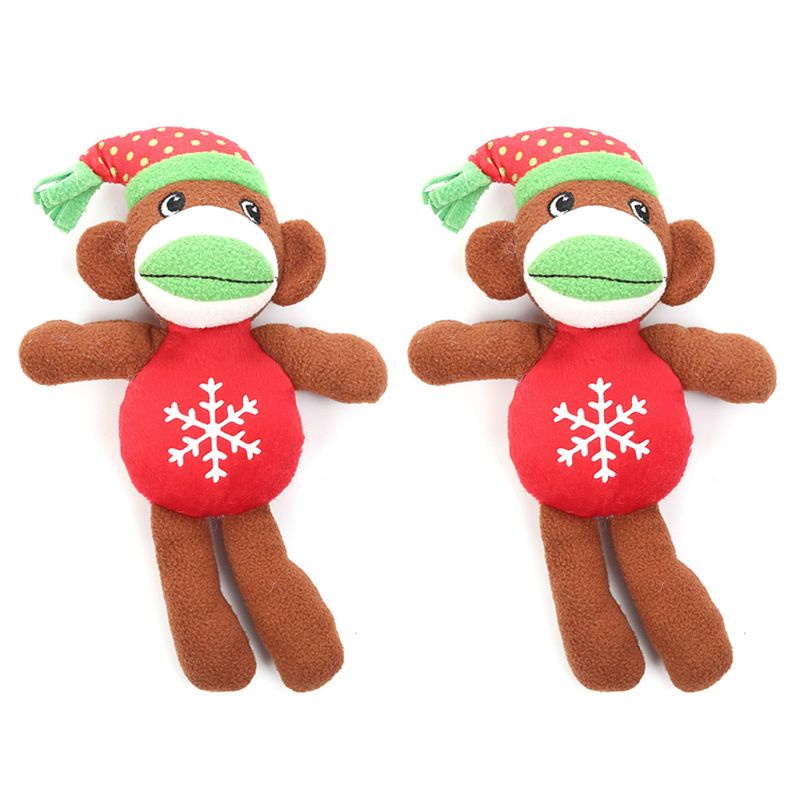 Đồ Chơi Nhồi Bông Hình Chú Chó May Mắn Dễ Thương Cho Cún Cưng Gặm Răng