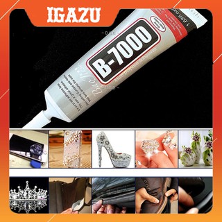 Keo dán B7000 trong suốt, dạng gel,chuyên dùng để dán ron, dán viền, dán cảm ứng điện thoại, Ipad... - IGAZU