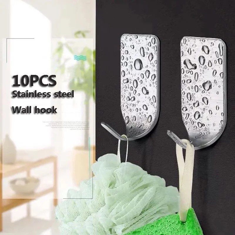 Móc Inox - Kingler - Dán Tường Chắc Chắn, Treo Quần Áo, Đồ Đa Năng, Đồ Dùng Cá Nhân, Nhỏ Gọn Siêu Tiện Dụng2001