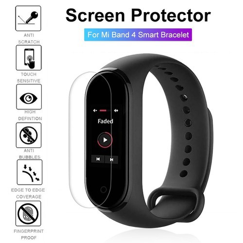 Miếng dán bảo vệ màn hình chống trầy xước cho vòng đeo tay Xiaomi Miband 2/3/4