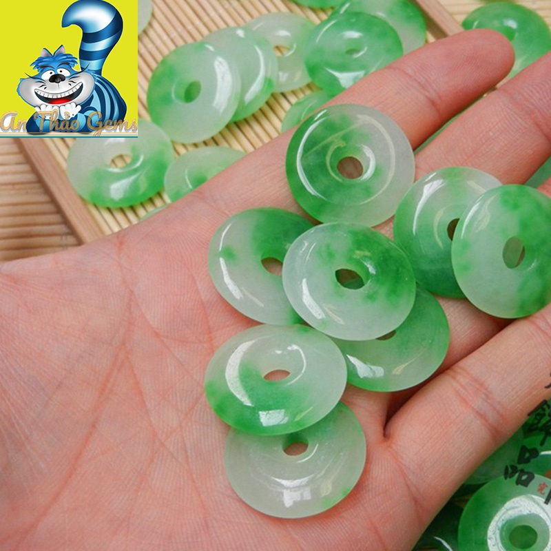 Mặt Dây Chuyền Đồng Điếu Đá Thiên Nhiên - Tặng Kèm Dây Đeo Và Hôp Đựng