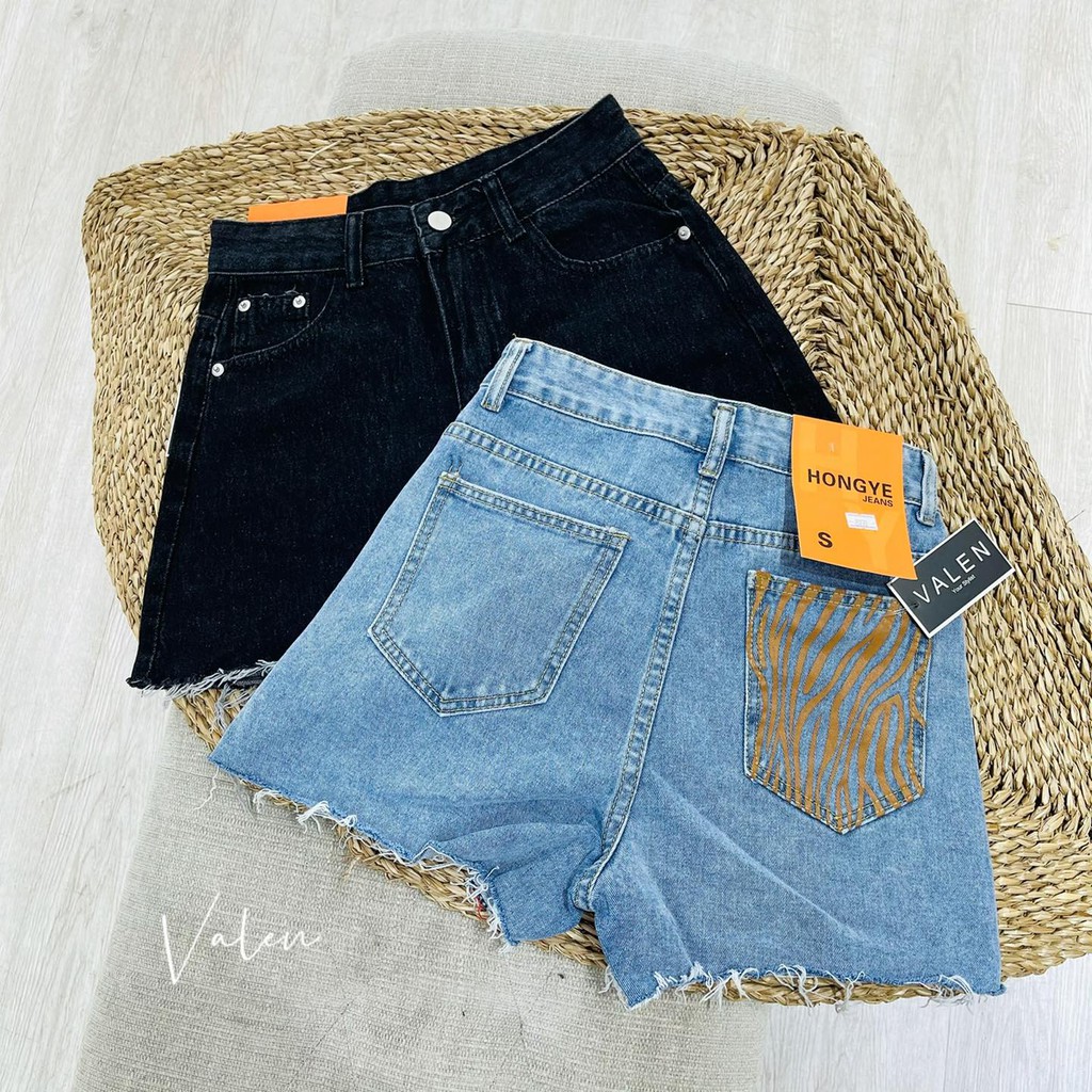 Short jean túi vằn sau ( 4688)