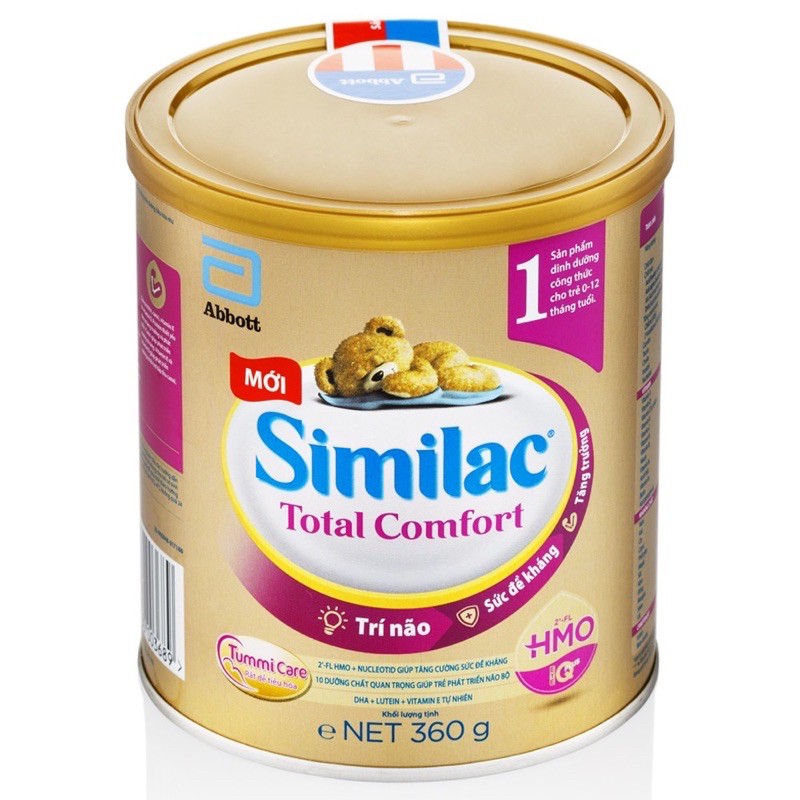 [Tem Chống Hàng Giả] Sữa bột Similac Total Comfort 1 360G (HMO)