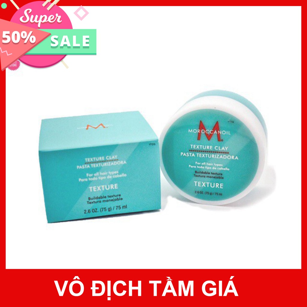 [ CHÍNH HÃNG ] Sáp Vuốt Tóc Siêu Cao Cấp MOROCCANOIL TEXTURE CLAY