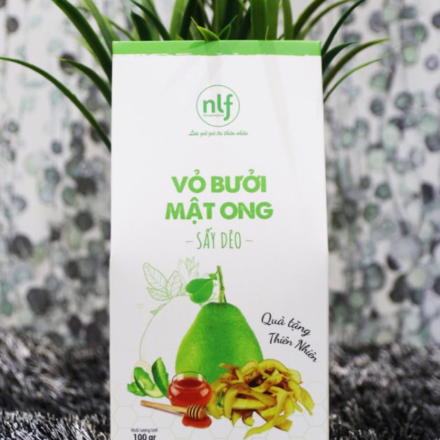 VỎ BƯỞI MẬT ONG SẤY DẺO NLF 100gr