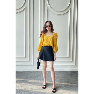 OLV - Áo Marigold Square Neck Top