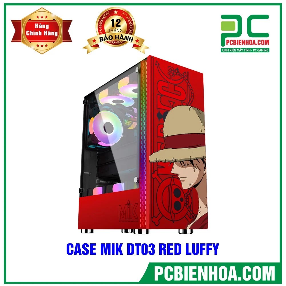 CASE MIK DT03 RED LUFFY