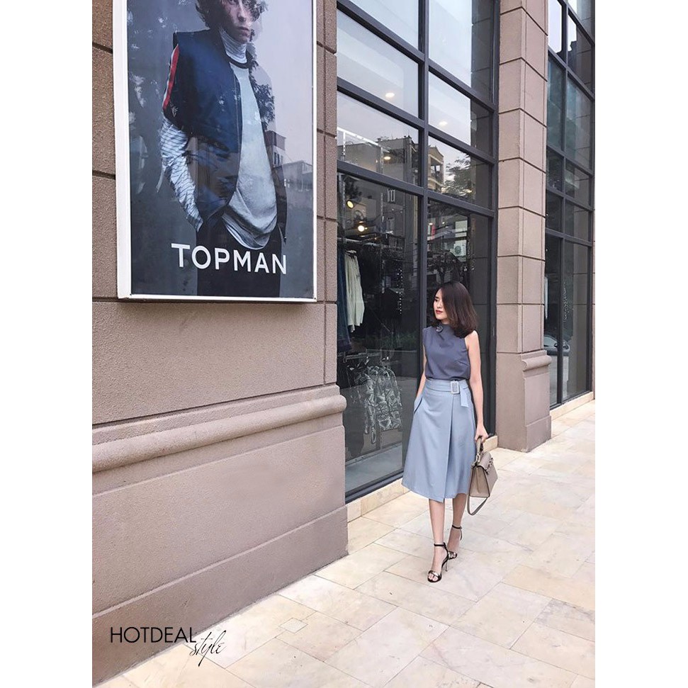 Chân Váy Nữ ❣️𝑭𝒓𝒆𝒆𝒔𝒉𝒊𝒑❣️ Chân Váy Phối Túi gallice - Hàng thiết kế phom chuẩn đẹp