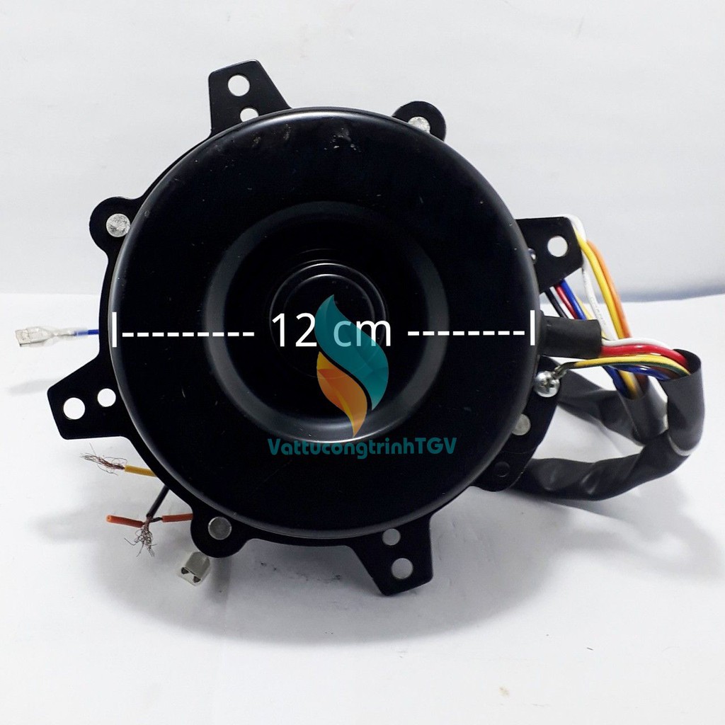 [Mã ELMS5 giảm 7% đơn 300k] Motor vỏ đen 220V-110W ngược chiều thay thế cho quạt điều hòa hơi nước