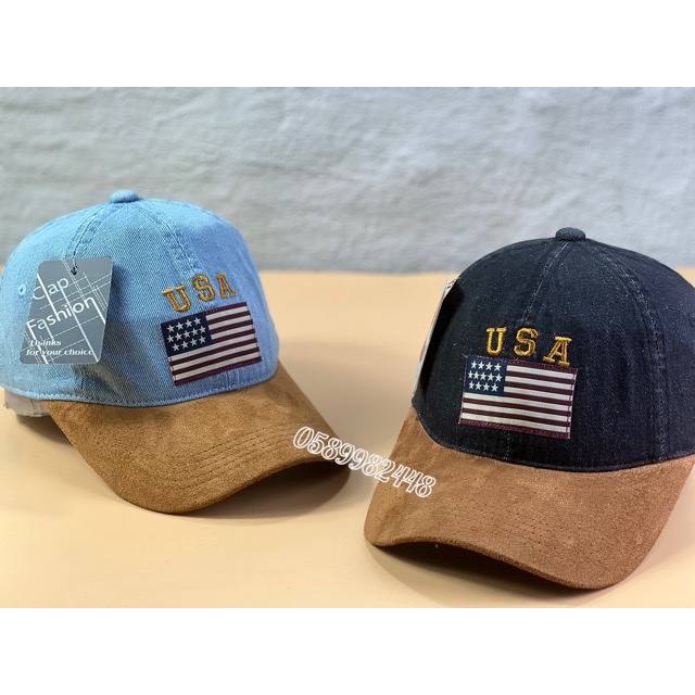 NÓN KẾT LƯỠI TRAI JEANS PHỐI KAFI DA LỘN USA CAO CẤP SIÊU XỊN FROM CHUẨN DÀNH CHO NAM VÀ NỮ CỰC HOT (SỈ LE MŨ NÓN TPHCM)