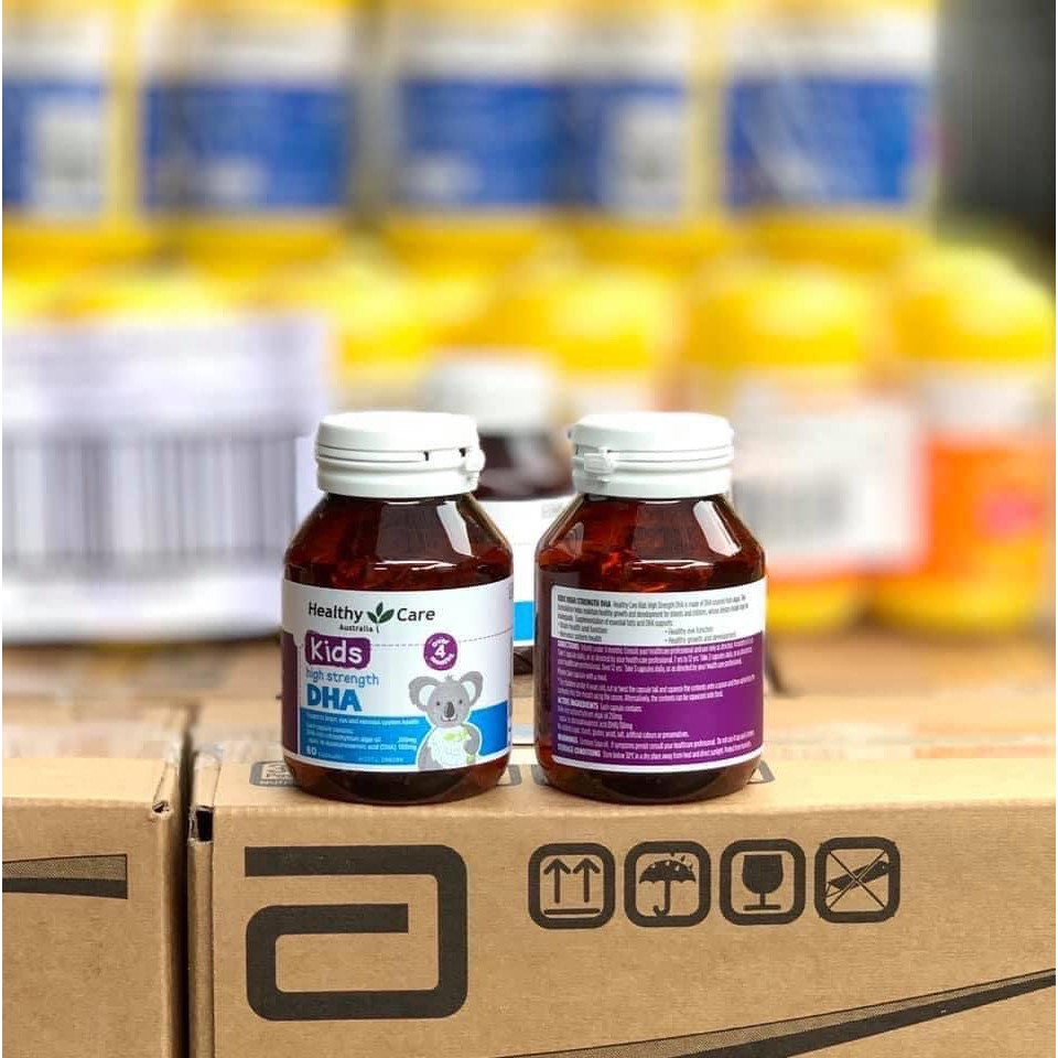 Canxi và Dha cho bé từ 4m