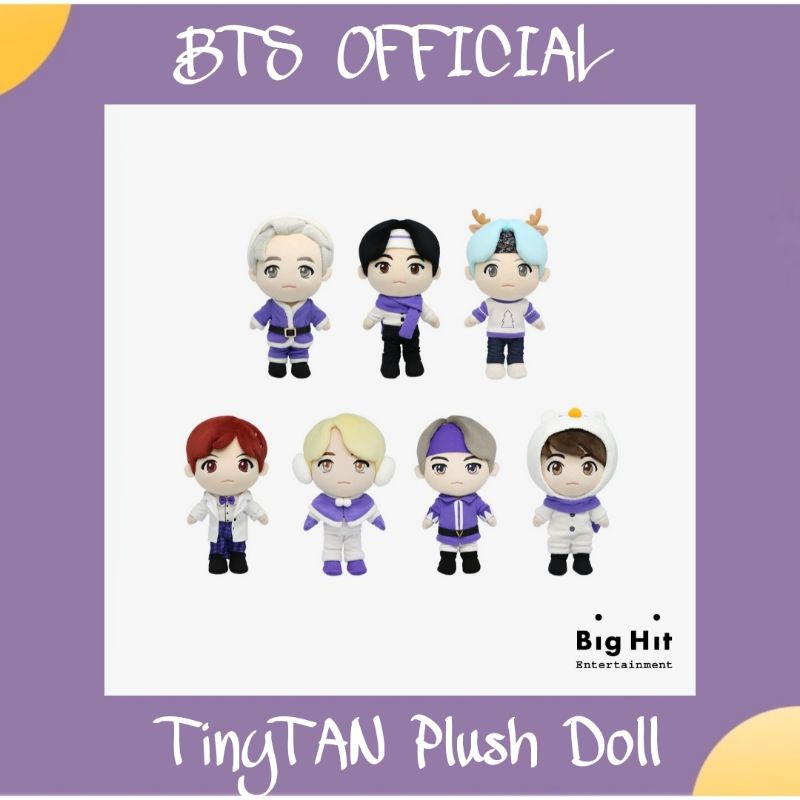 BTS TinyTAN PLUSH DOLL | GẤU BÔNG TinyTAN bản plush