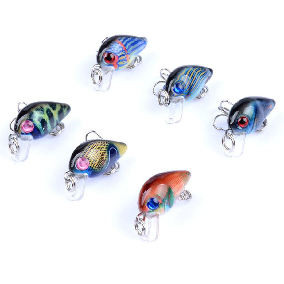 Bộ combo mồi lure kèm hộp đựng mương,lóc,sộp,rô phi,.... _ BM_ 01