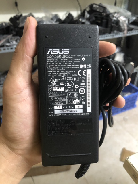 Sạc laptop asus 19v 4.74A (xịn) chính hãng
