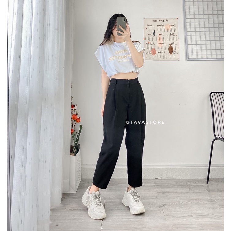 Quần baggy tây boom
