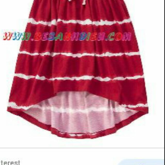 Đầm maxi bé gái lớn hàng xuất