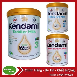 [Mẫu mới] Sữa Bột Kendamil số 1,2,3 900g [Date 2022]