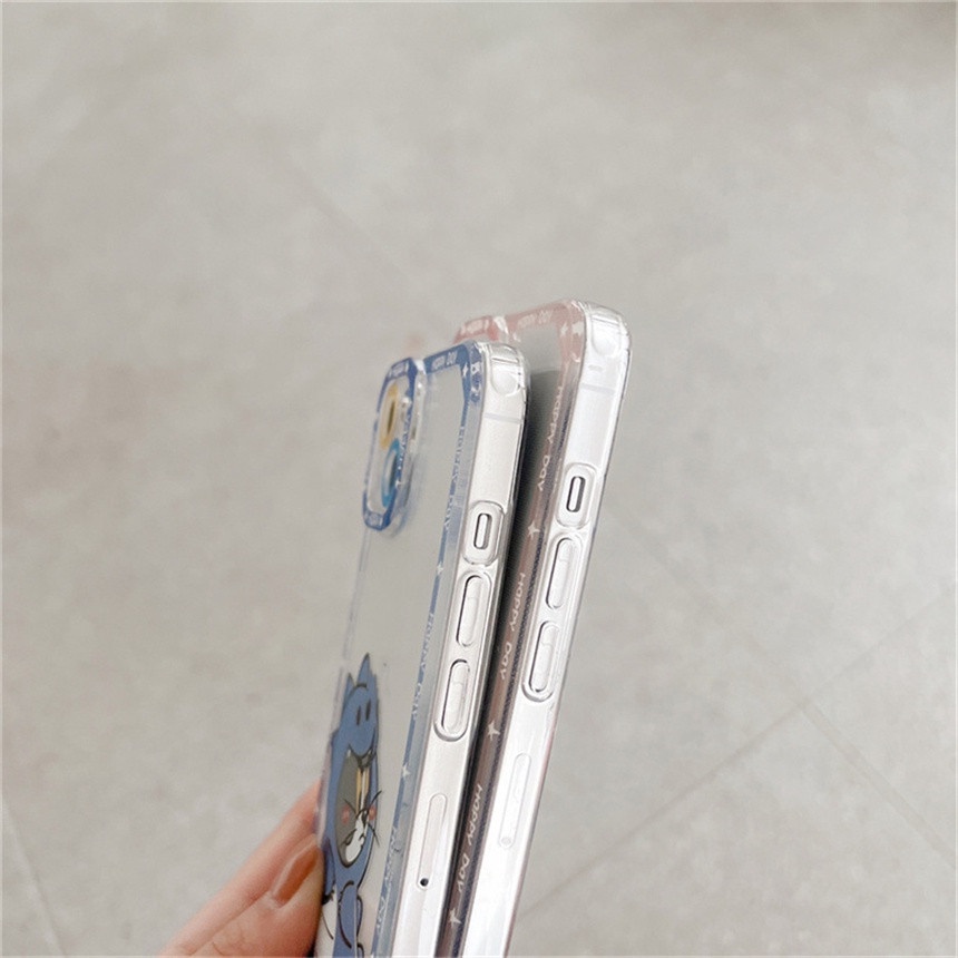 Ốp Điện Thoại Dẻo Trong Suốt Họa Tiết Khủng Long Nhỏ Dễ Thương Cho Compatible For iPhone 13 12 11 Pro Max X XR Xs Max 7 8 Plus SE 2020