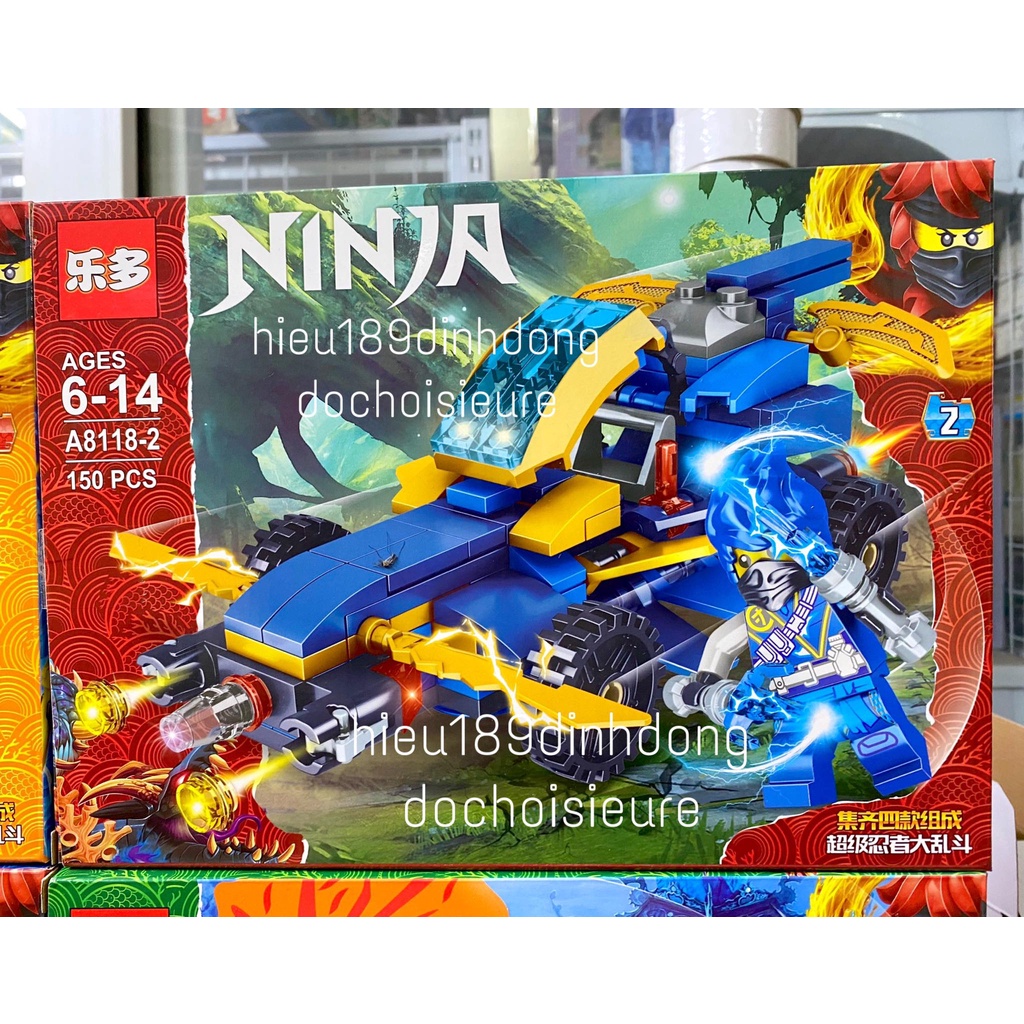 Lắp Ráp xếp hình ninjago xe robot của ninja 8118