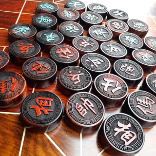 Quân cờ tướng gỗ trắc 3,8cm