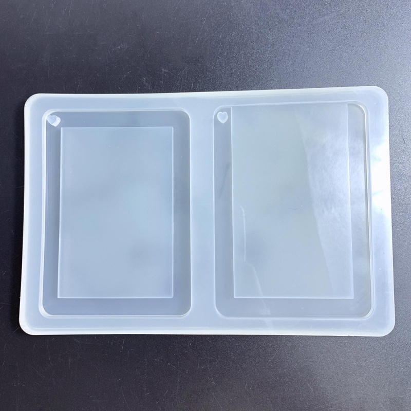 Khuôn Silicone Làm Khung Ảnh Diy Epoxy Dạng Cát Chảy Tiện Lợi