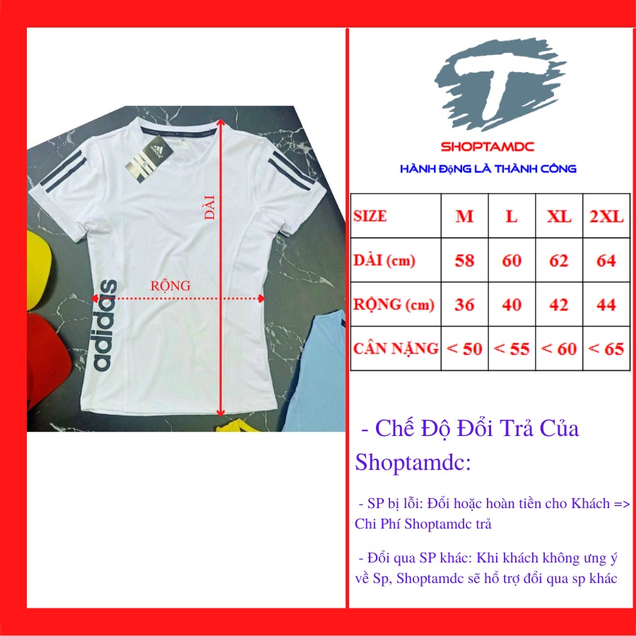 Áo thun tập gym, thể thao nữ, vải thun lạnh co giãn 4 chiều, thích hợp tập gym, tập thể thao, mặt ở nhà, đi công viên