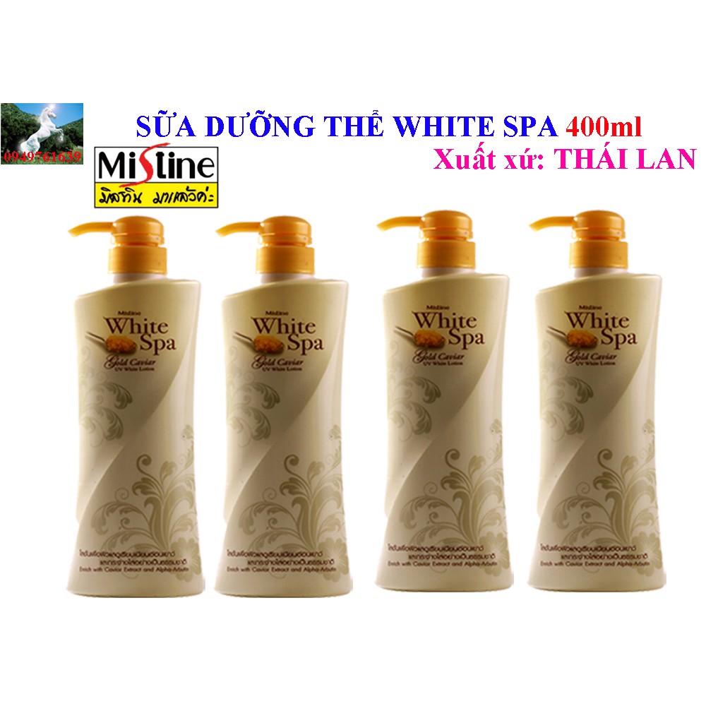 Sữa dưỡng thể White Spa Thái Lan