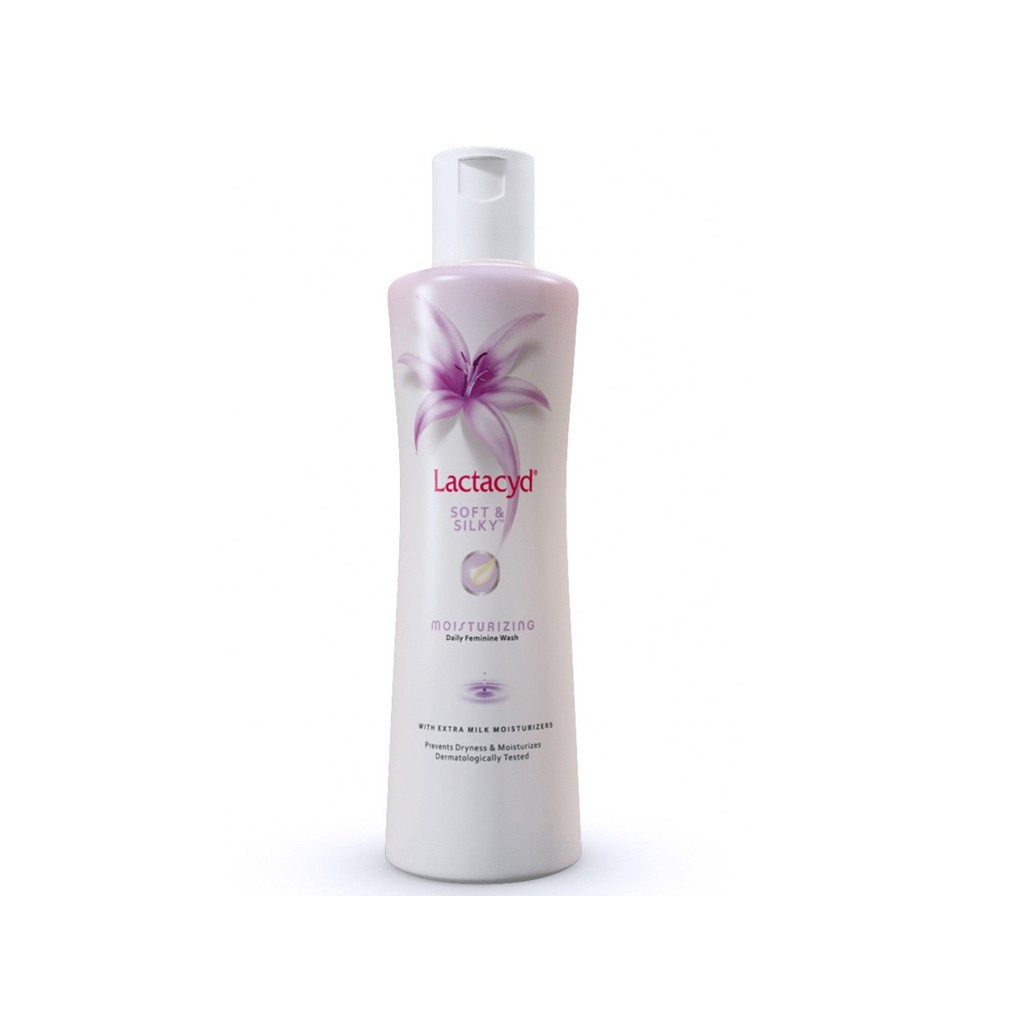 Dung Dịch Vệ Sinh Lactacyd Soft &amp; Silky 250ml