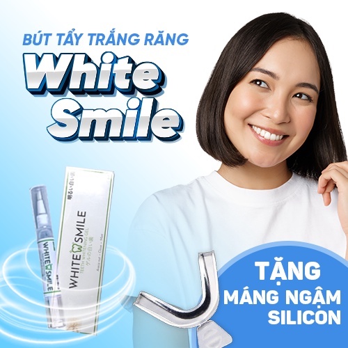 Gel Tẩy Trắng Răng White Smile Sakura - Bút Làm Trắng Răng, Tẩy Cao Răng Ố Vàng Ngay Tại Nhà  Số 1 Nhật Bản