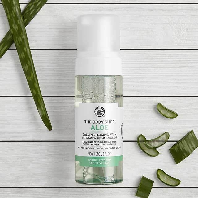 Sữa Rửa Mặt The Body Shop Aloe 150ml