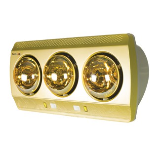 Đèn sưởi nhà tắm 3 bóng màu ghi Milor ML 6003 Chất lượng cao