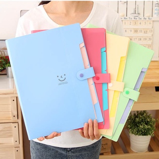 Bìa nhựa đựng hồ sơ/tài liệu văn phòng khổ A4 nhiều ngăn