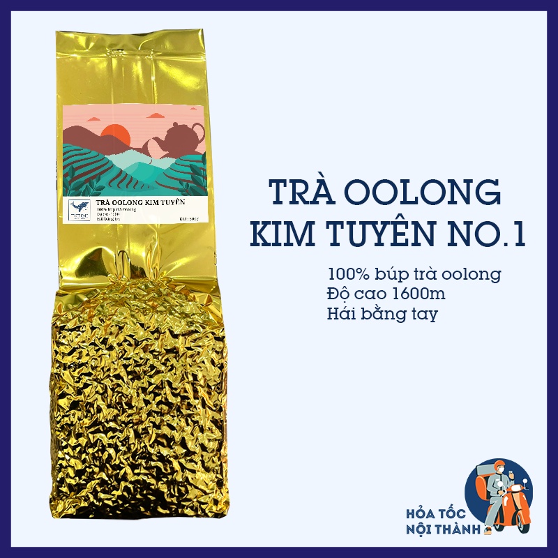 Trà Ô Long   Thượng Hạng , Nguyên Lá TuTiMi 500g, Dùng để pha trà nóng, pha trà sữa Ô Long